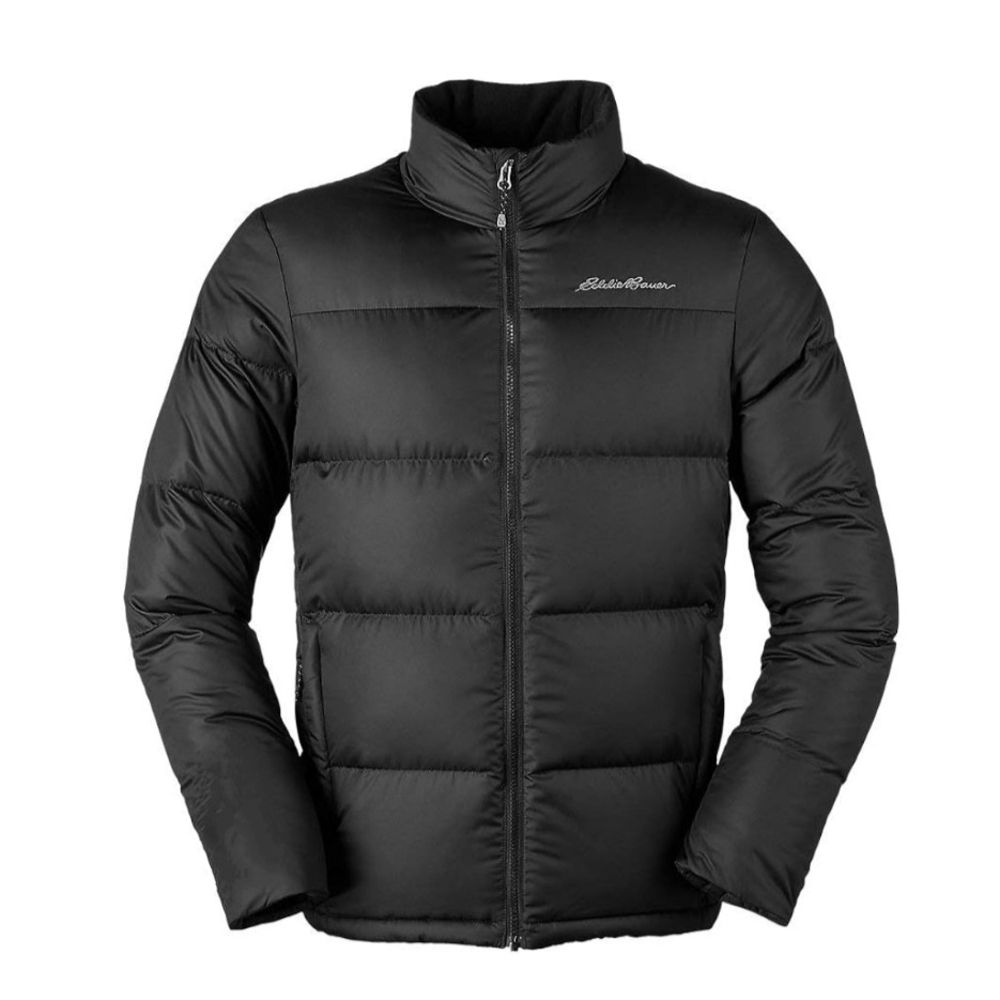 Eddie Bauer Men's Dark Puffer Coat